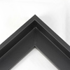 1-3/8 " deep Black Floater Curved Wall