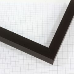 1 " deep Black Shadow Box