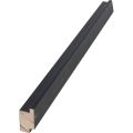 1-1/2  inch deep Black Stacker